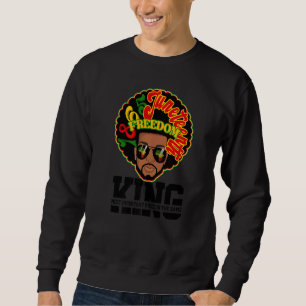 Schwarzer König das wichtigste Stück im Spiel für Sweatshirt