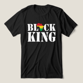 Schwarzer König Tri-Blend Shirt