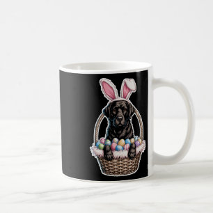 Schwarzer Lab Osterhase Hund In Sket Lustiger Labr Kaffeetasse