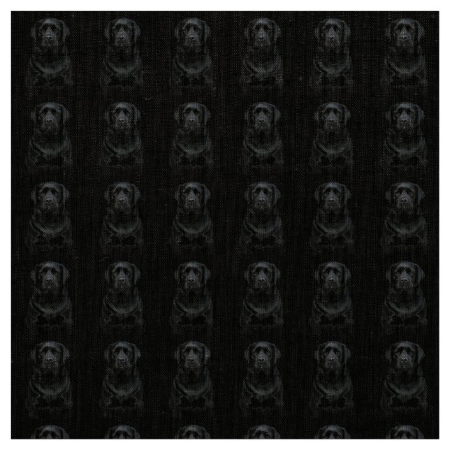 Schwarzer Lab Stoff (Muster)
