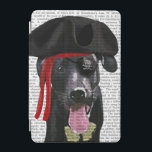 Schwarzer Labrador Pirate iPad Mini Hülle<br><div class="desc">Haustiere</div>