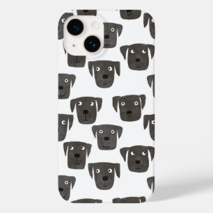 Schwarzer Labrador Retriever Hund Case-Mate iPhone 14 Hülle
