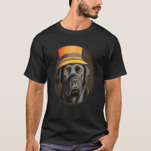 Schwarzer Labrador Retriever Hund Süßer Hund Lab T-Shirt