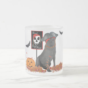 Schwarzer Labrador Retriever Pirat Mattglastasse