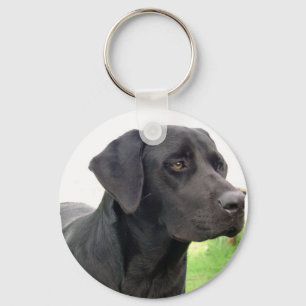 Schwarzer Labrador-Retriever-Schlüsselanhänger Schlüsselanhänger
