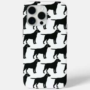 Schwarzer Labradors Hund Case-Mate iPhone Hülle