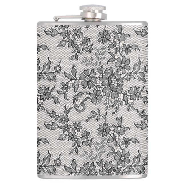 Schwarzer Lauf Flachmann (Vorderseite)