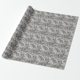 Schwarzer Lauf Geschenkpapier