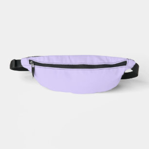 Schwarzer Lavendel mit fester Farbe Bauchtasche
