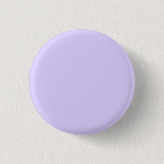 Schwarzer Lavendel mit fester Farbe Button (Vorderseite)