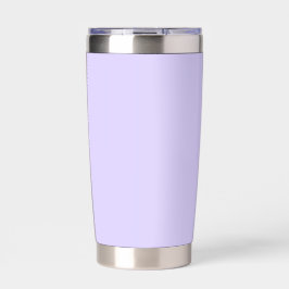Schwarzer Lavendel mit fester Farbe Thermobecher