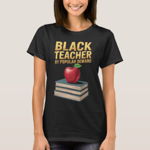Schwarzer Lehrer auf allgemeinen Wunsch, Afro-Afri T-Shirt
