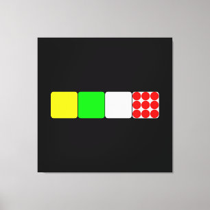 Schwarzer Leinwand-Druck Tour de Francejerseys-2 Leinwanddruck