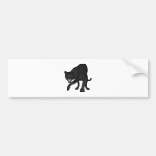 Schwarzer Leopard Autoaufkleber