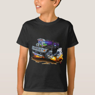 Schwarzer LKW Hummers H2 T-Shirt