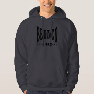 Schwarzer Logo Hoodie