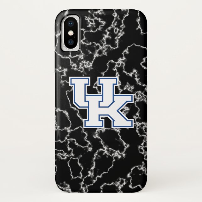 Schwarzer Marmor Kentuckys | Case-Mate iPhone Hülle (Rückseite)