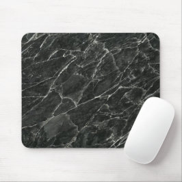 Schwarzer Marmor Mousepad