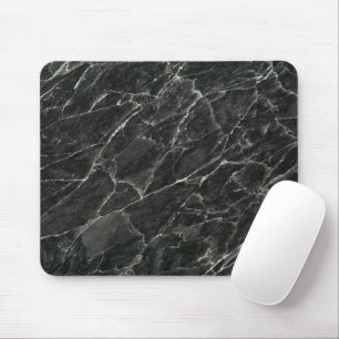 Schwarzer Marmor Mousepad