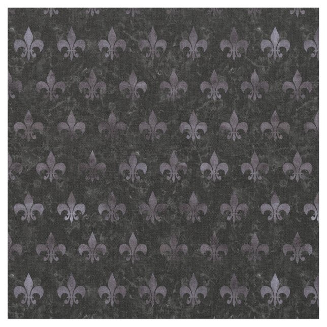 SCHWARZER MARMOR ROYAL1 U. SCHWARZES AQUARELL (R) STOFF (Nahaufnahme)