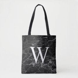 Schwarzer Marmor Urtontasche
