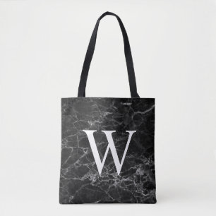 Schwarzer Marmor Urtontasche