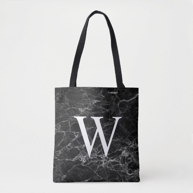 Schwarzer Marmor Urtontasche (Vorderseite)