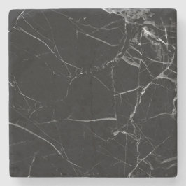 Schwarzer MarmorUntersetzer Steinuntersetzer