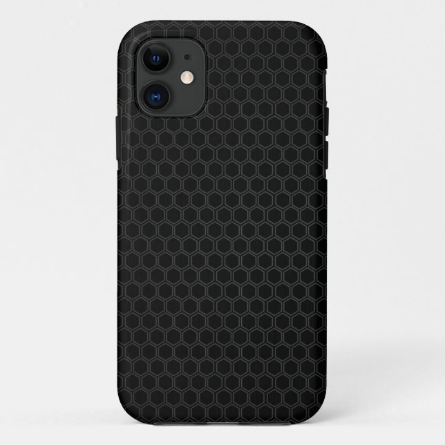 Schwarzer Meshmarmor Case Mate Tough Apple (Rückseite)