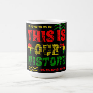 Schwarzer Monat der Geschichte, afrikanisch-amerik Kaffeetasse