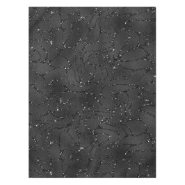 Schwarzer monochromatischer Glitterhintergrund Tischdecke