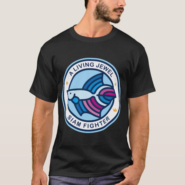 Schwarzer Moor Goldfisch T-Shirt (Vorderseite)