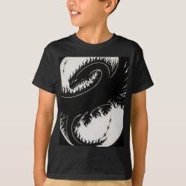 Schwarzer/Muurlotus T-Shirt