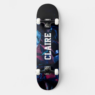 Schwarzer Name Cool hinzufügen Skateboard