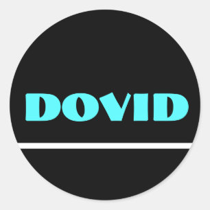 Schwarzer Neon-Upper Runder Aufkleber