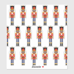 Schwarzer Nutcracker, kundenspezifisch geschnitten Aufkleber