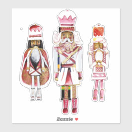 Schwarzer Nutcracker, kundenspezifisch geschnitten Aufkleber