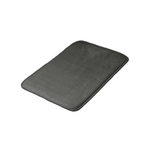 Schwarzer Olivenbaum (feste Farbe) Badematte