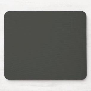 Schwarzer Olivenbaum (feste Farbe) Mousepad