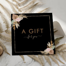 Schwarzer Pampasgras getrockneter Palmflora Schönh