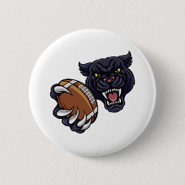 Schwarzer Panther-amerikanischer Button