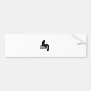 Schwarzer Panther Autoaufkleber