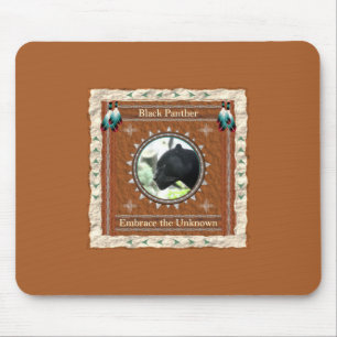 Schwarzer Panther - Bewundern Sie die unbekannte M Mousepad