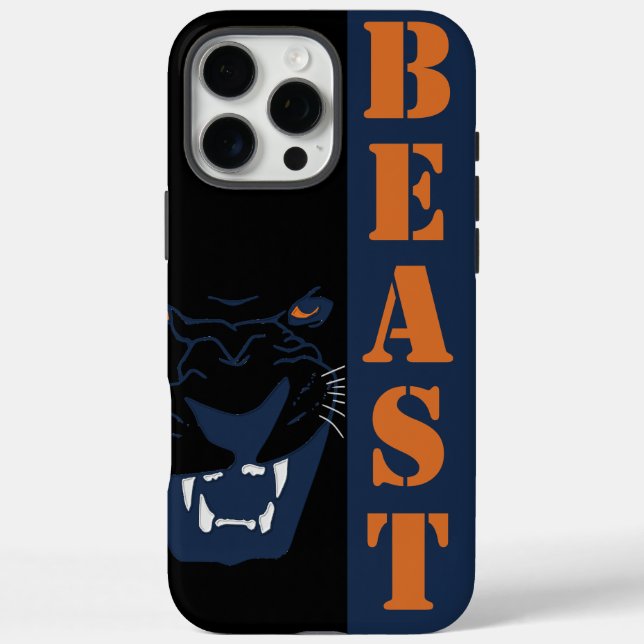 Schwarzer Panther Case-Mate iPhone Hülle (Rückseite)
