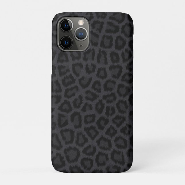 Schwarzer Panther-Druck Case-Mate iPhone Hülle (Rückseite)