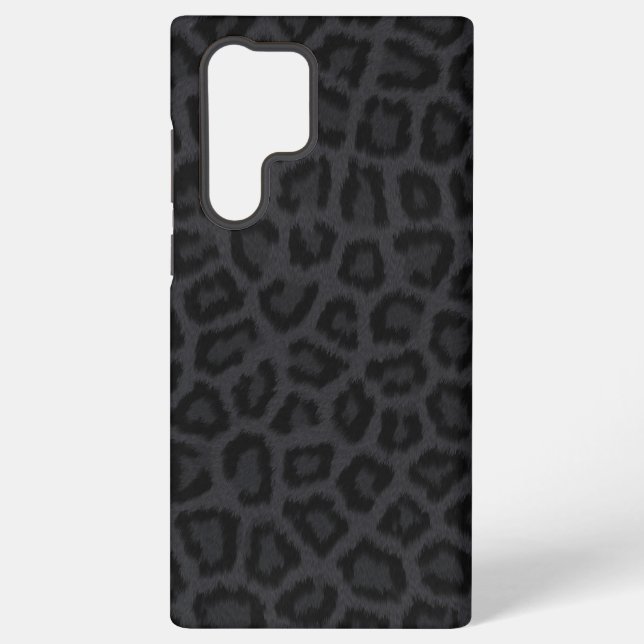 Schwarzer Panther Druck Samsung Galaxy Hülle (Rückseite)