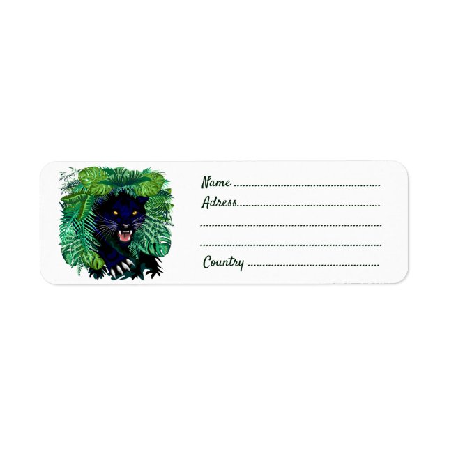 Schwarzer Panther Geist des Dschungels (Vorne)