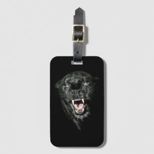 Schwarzer Panther Gepäckanhänger