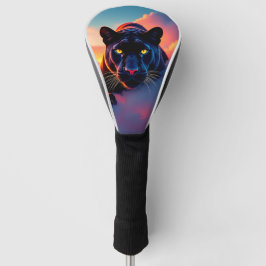 Schwarzer Panther Golf Headcover
