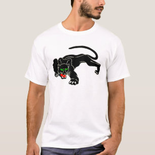 Schwarzer Panther - großer CAT T-Shirt